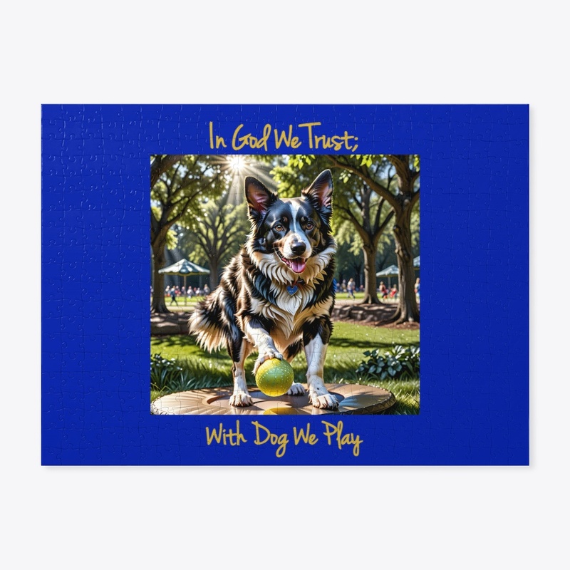 In God We Trust; With Dog We Play