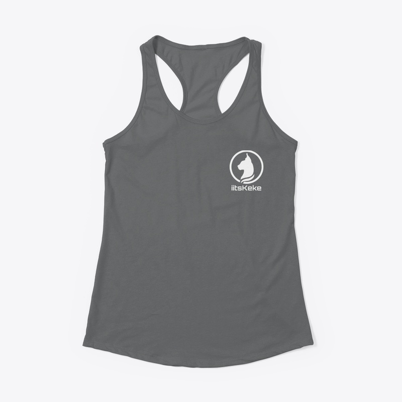 Women's Keke White Logo Tank 