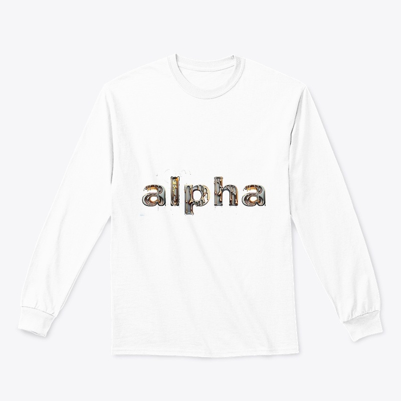 alpha - shiny iron driping design