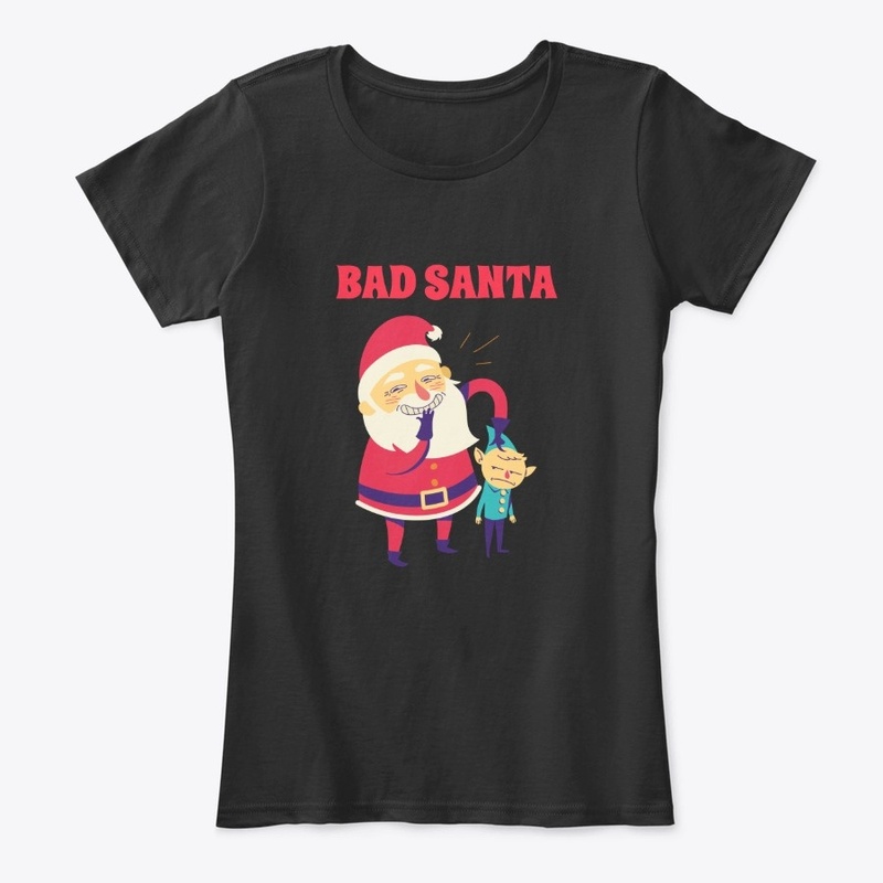 Christmas, Santa is mean to an elf.