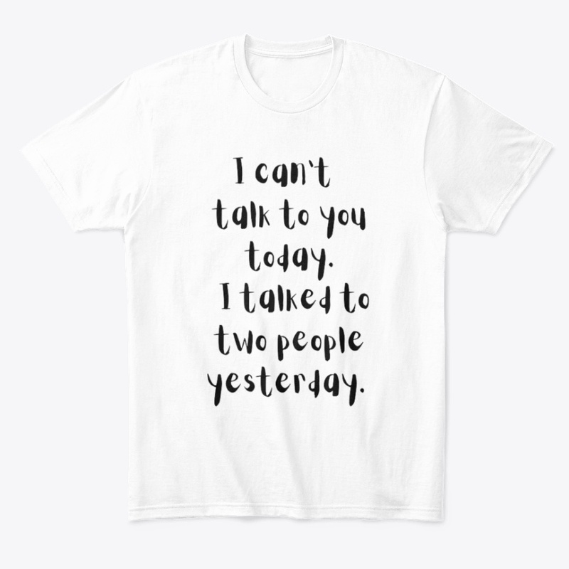  I Can't Talk To You Today...