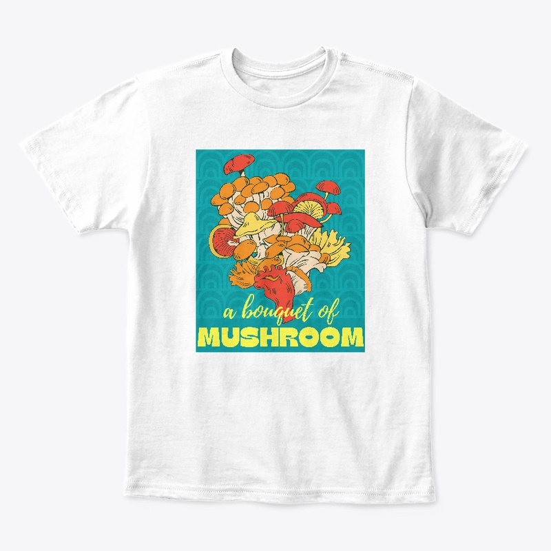 A bouquet of mushroom Green