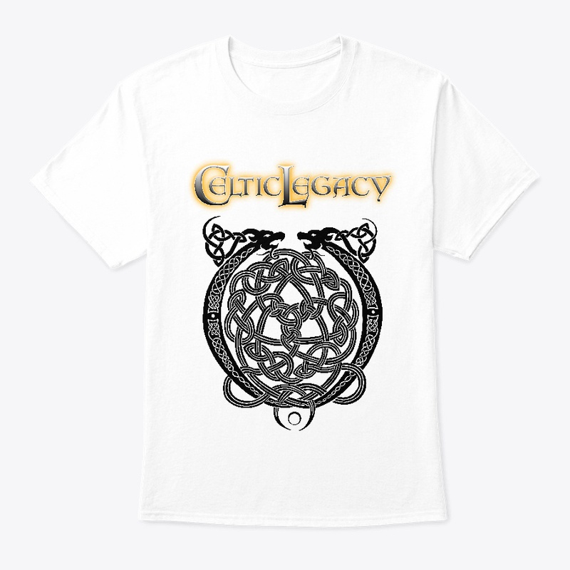 Celtic Dragons Plain Light Tee
