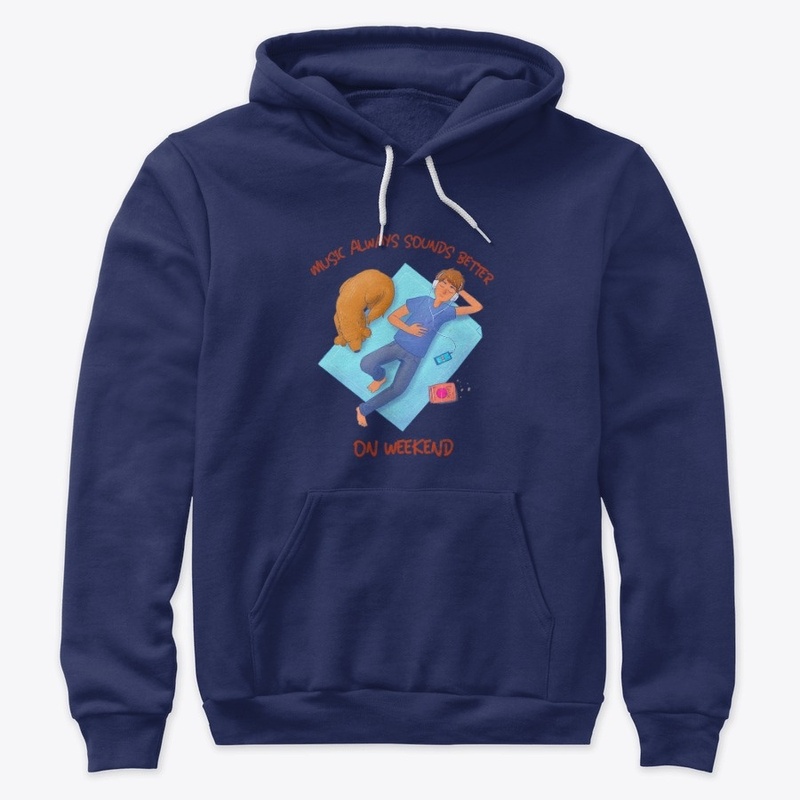 Weekend music lover tee