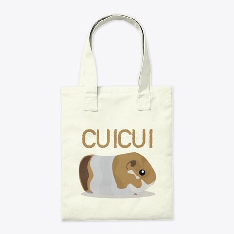 Cuicui Natural áo T-Shirt Back