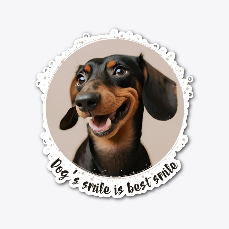 Dog's smile is best smile