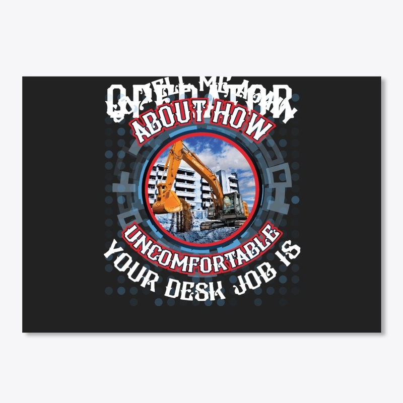 Not a desk Job - Operator Hoodie