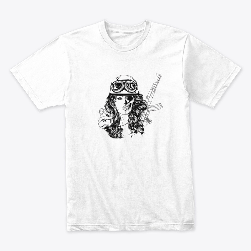 Soldier Girl - Next Level 3600 | Premium Ring-Spun Cotton T-Shirt