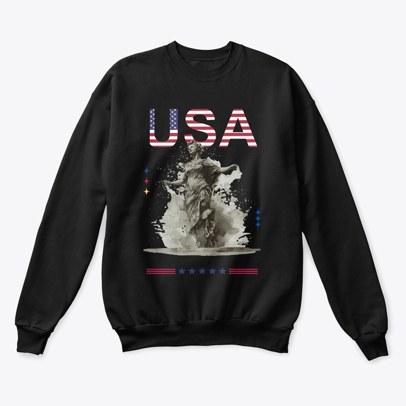 USA,symbol USA,T-shirt