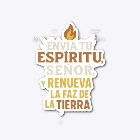Envía Tu Espíritu, Señor Standard Camiseta Front