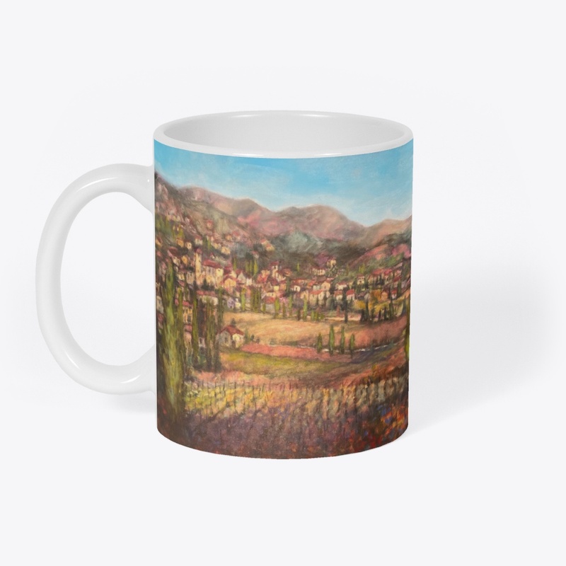 Valley Painting Landscape