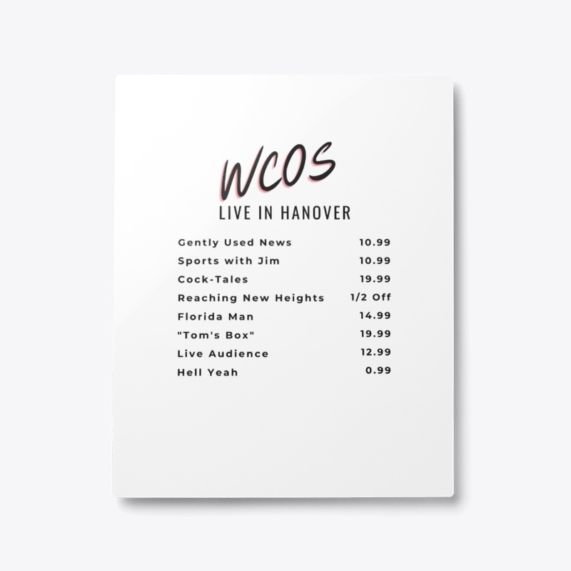 WCOS Live! Official Merch!