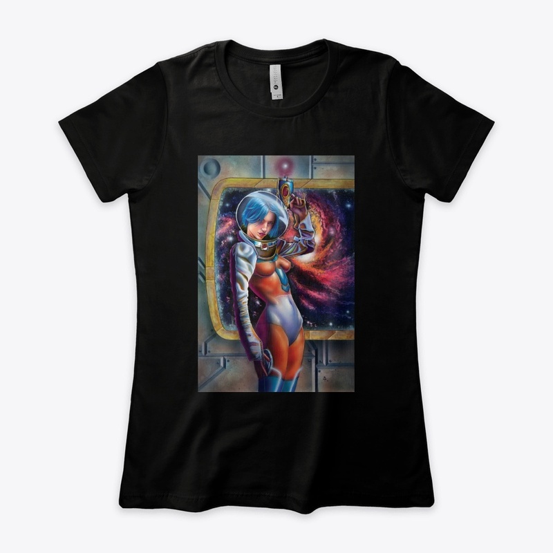 Sci-Fi pin up girl