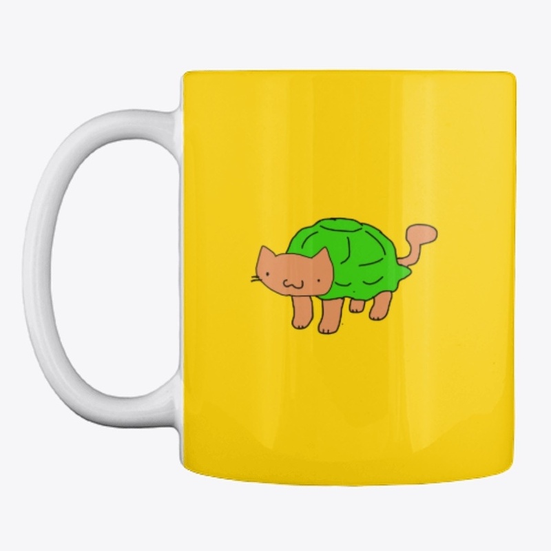 Classic Turtle Cat Coffee Mug