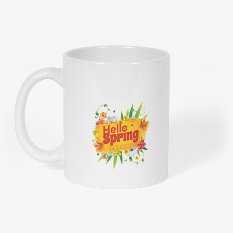 hello spring t-shirt