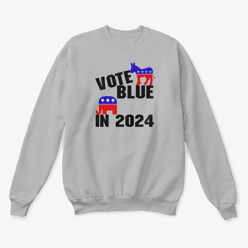 Brilliant Vote BLUE in 2024 Design