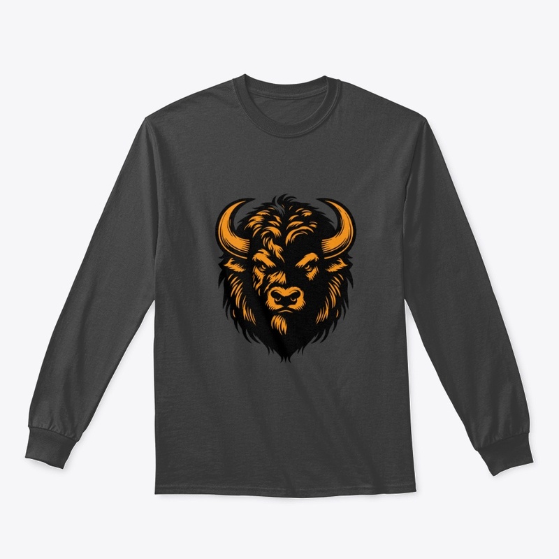 Wild Angry Bison