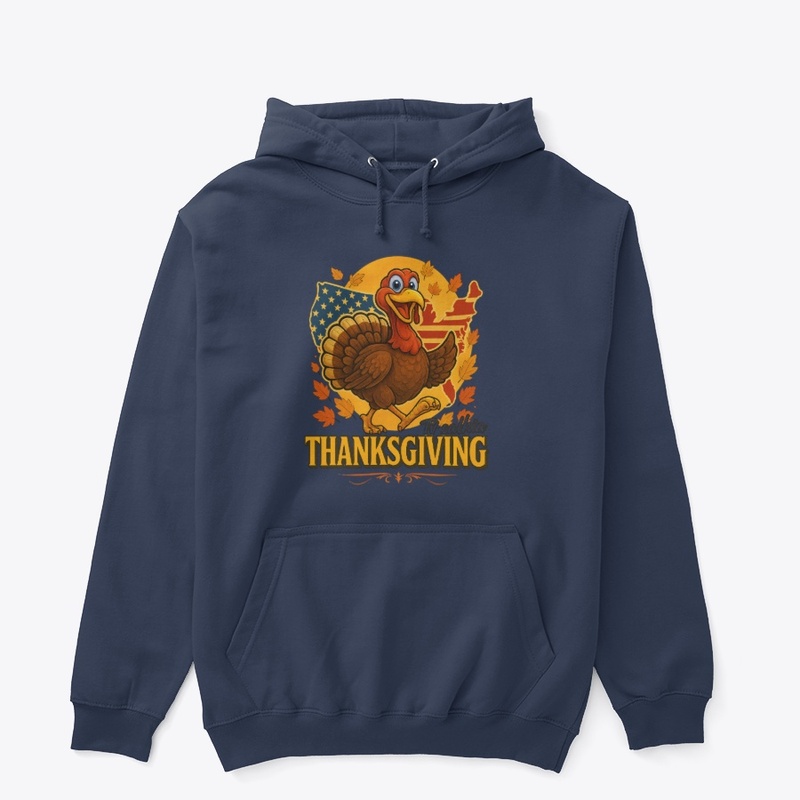 Thanksgiving Turkey Cartoon T-Shirt