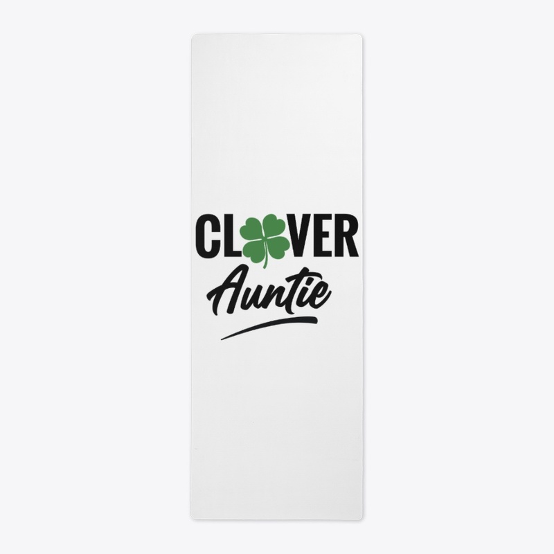 Clover Auntie White Merch