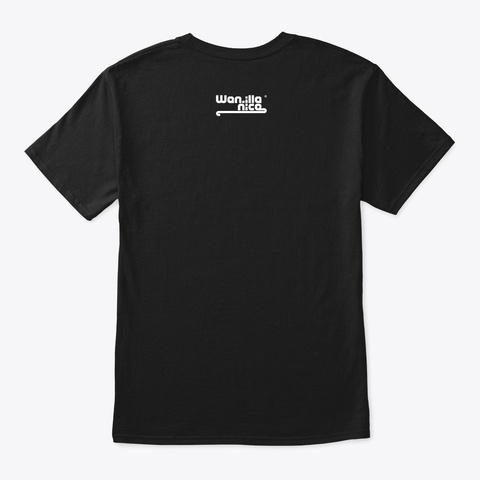 I'm With The Dj (Wan.Illa Nice Tee) Black Maglietta Back