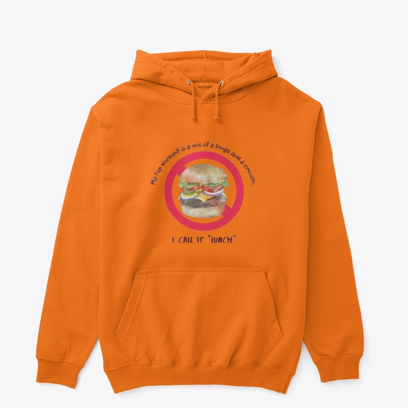 TOP WORKOUT MEAL Pullover Hoodie.