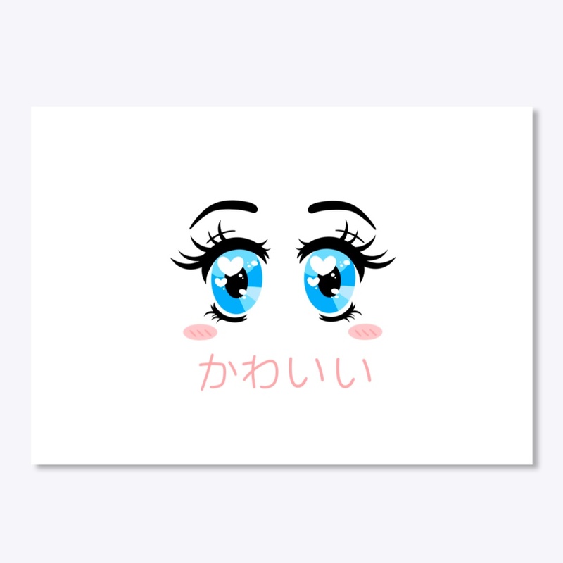 Anime eyes kawaii