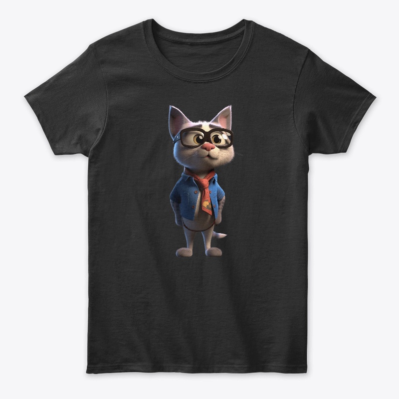 The Sophisticated Suit Cat