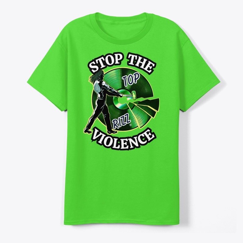 TOP RIZZ - STOP THE VIOLENCE - GOLD