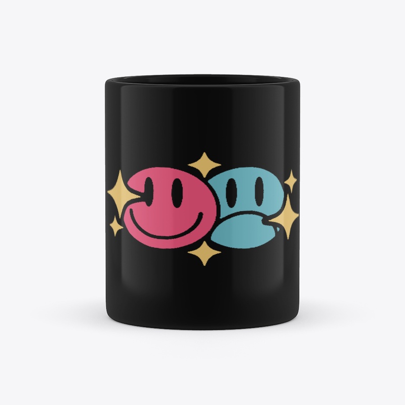 HAPPY SAD MUG