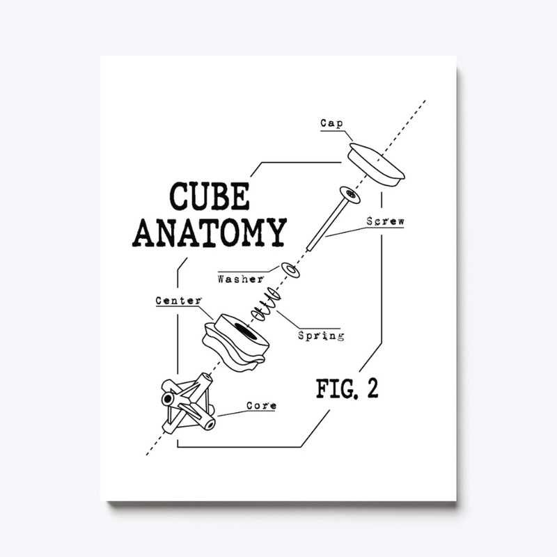 Cube Anatomy Canvas Light