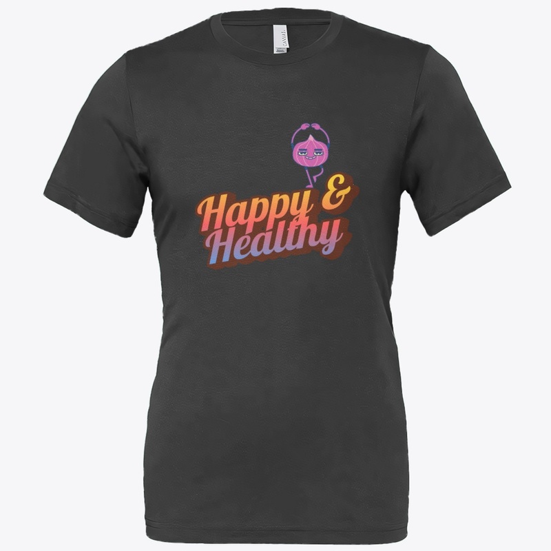 Healthy and Happy – Wellness Vibes Tee