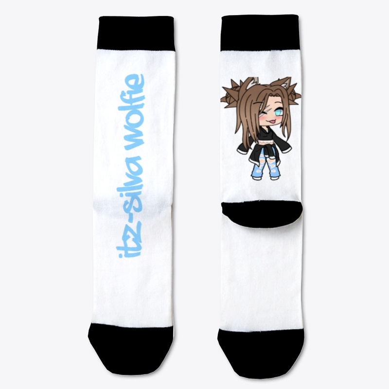 Itz_Silva Wolfie Socks