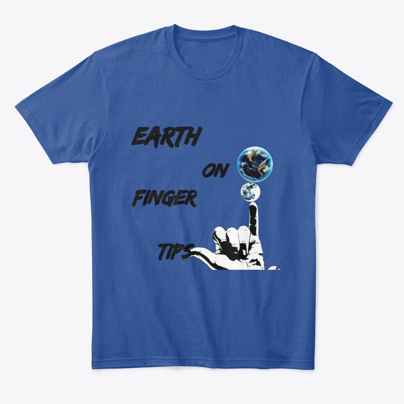 EARTH ON FIGER TIPS HOODIE