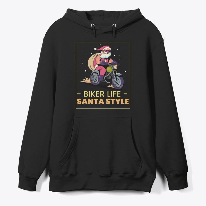 Biker Life Santa Style