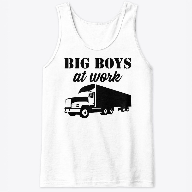 Big boys at work LKW Trucker