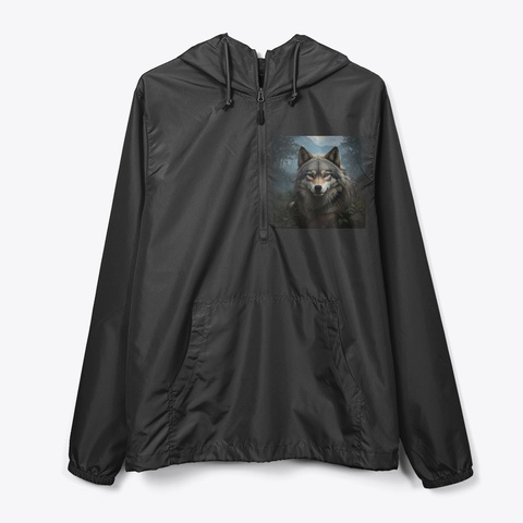 The New Wolf Black T-Shirt Front