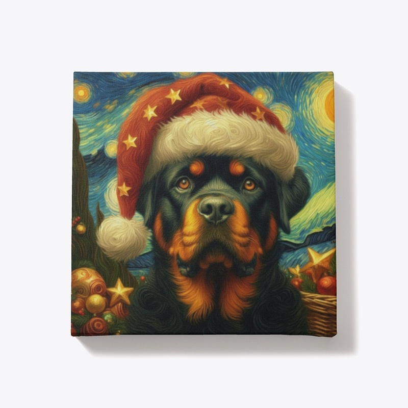 Santa Rottweiler