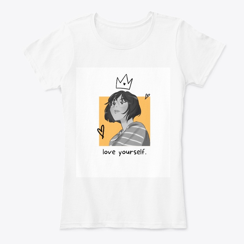 Empowerment Chic: Love Yourself WhiteTee