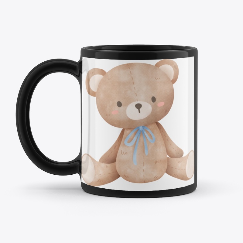 vasos con peluche