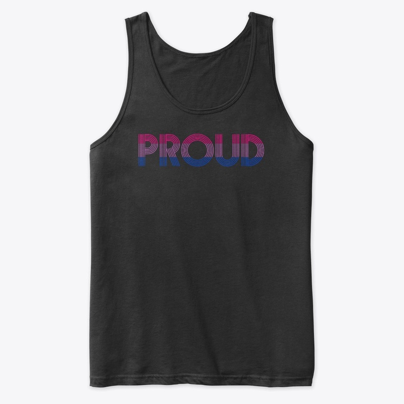 PROUD Bisexual Pride Flag LGBTQ