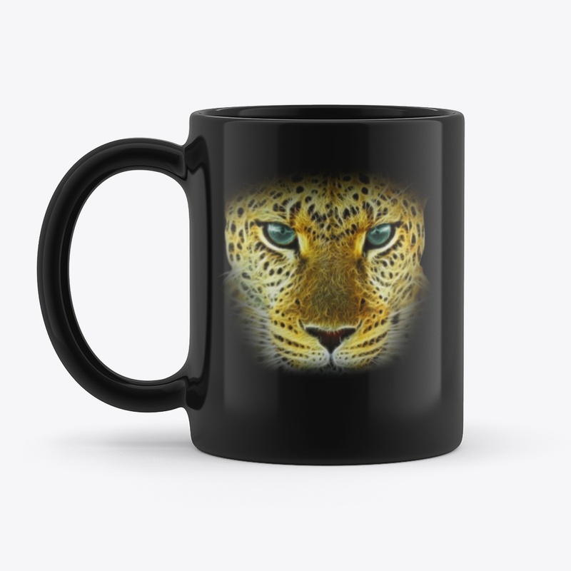 Leopard T shirt Animal Lion Tiger 