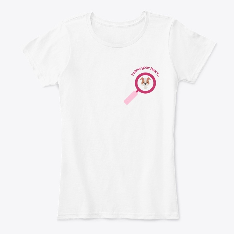 Dog T-shirt: Follow Your Heart