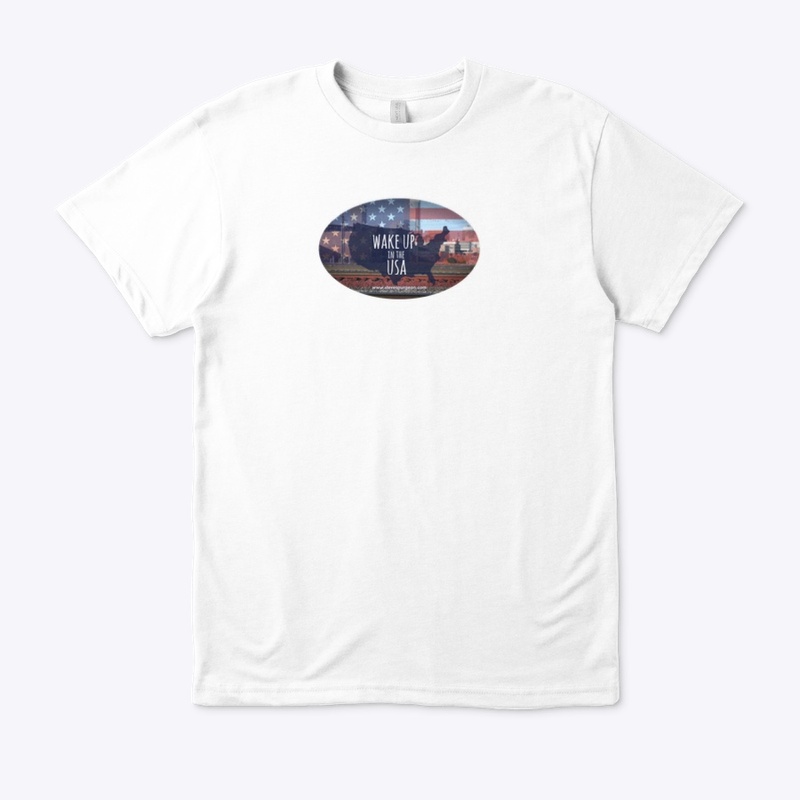 Wake Up In The USA Tee