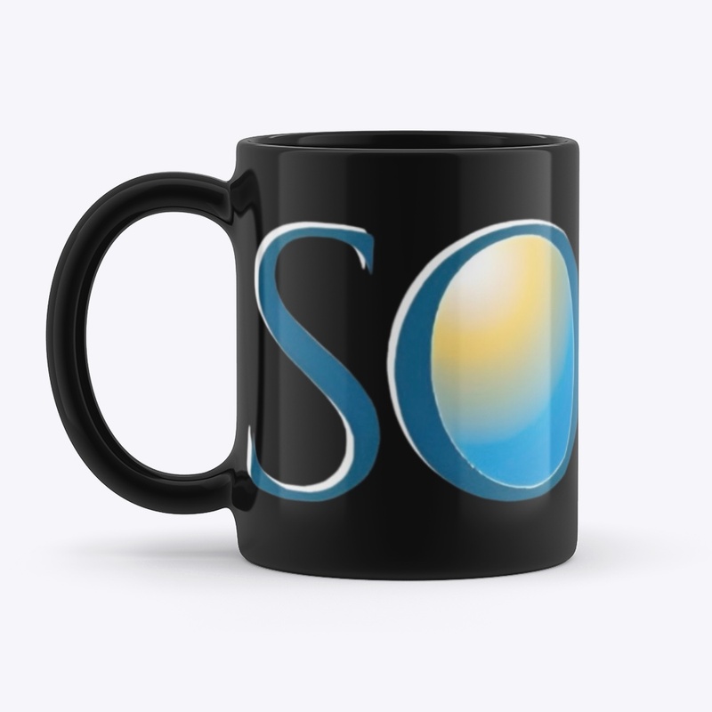 SOSL large logo black mug