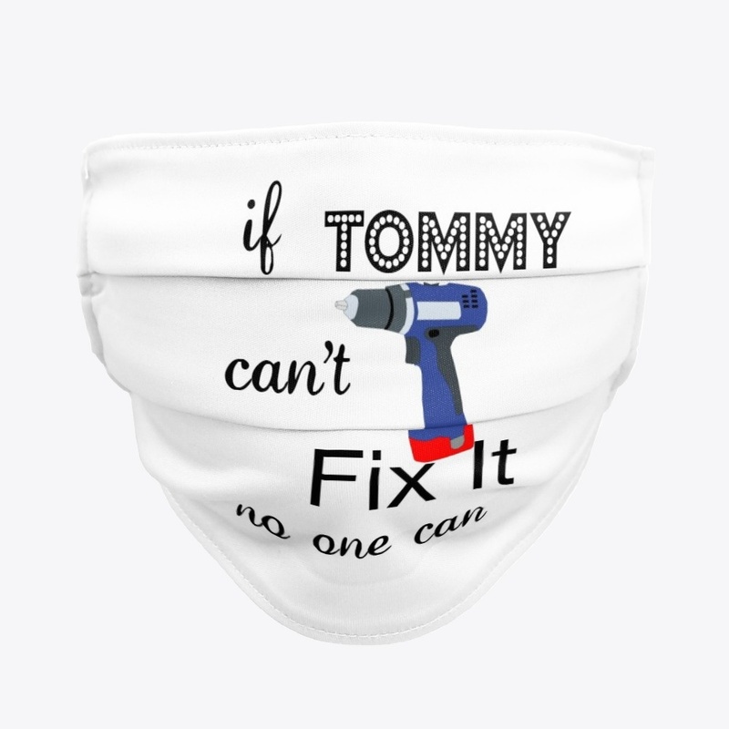 Men Tommy Fix It Face Mask