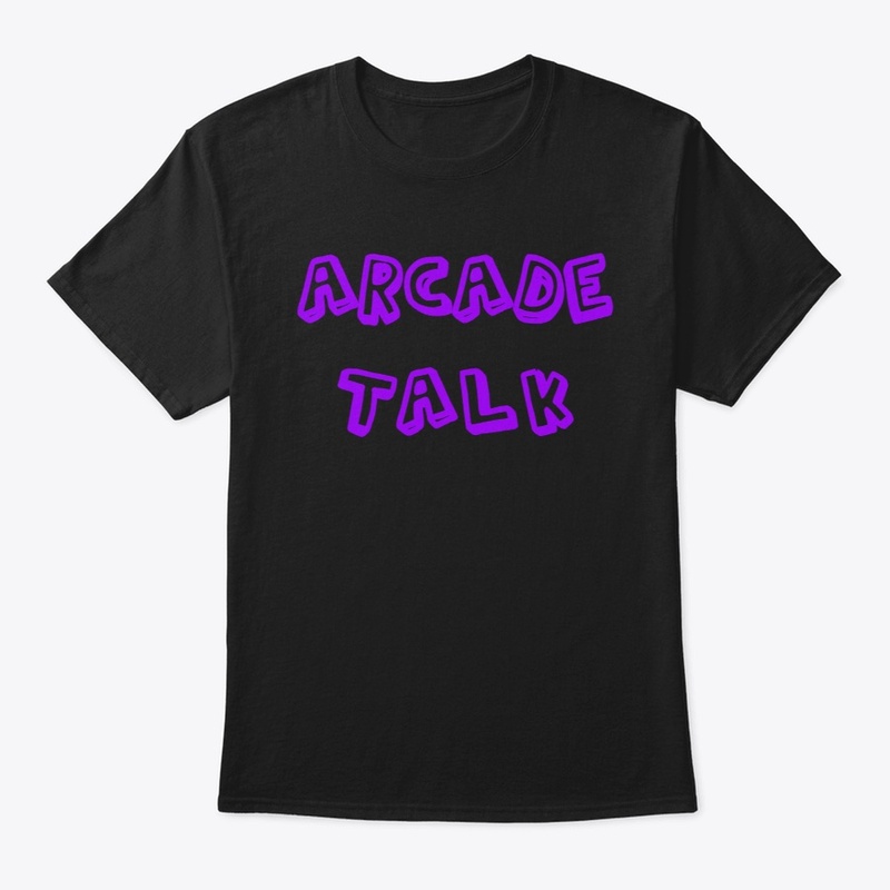 Arcade Talk With Purple Text