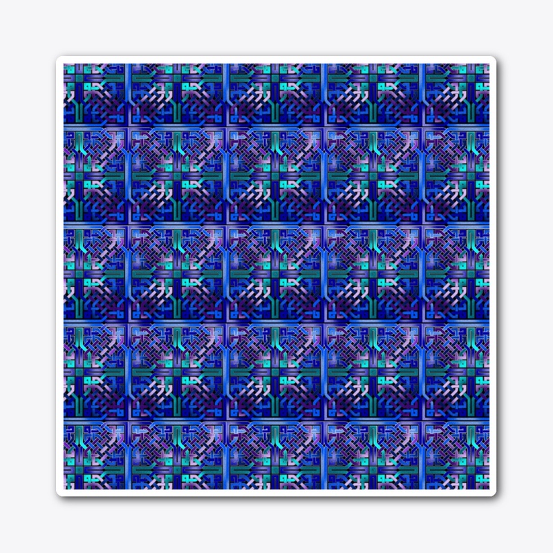 Blue Celtic Knot
