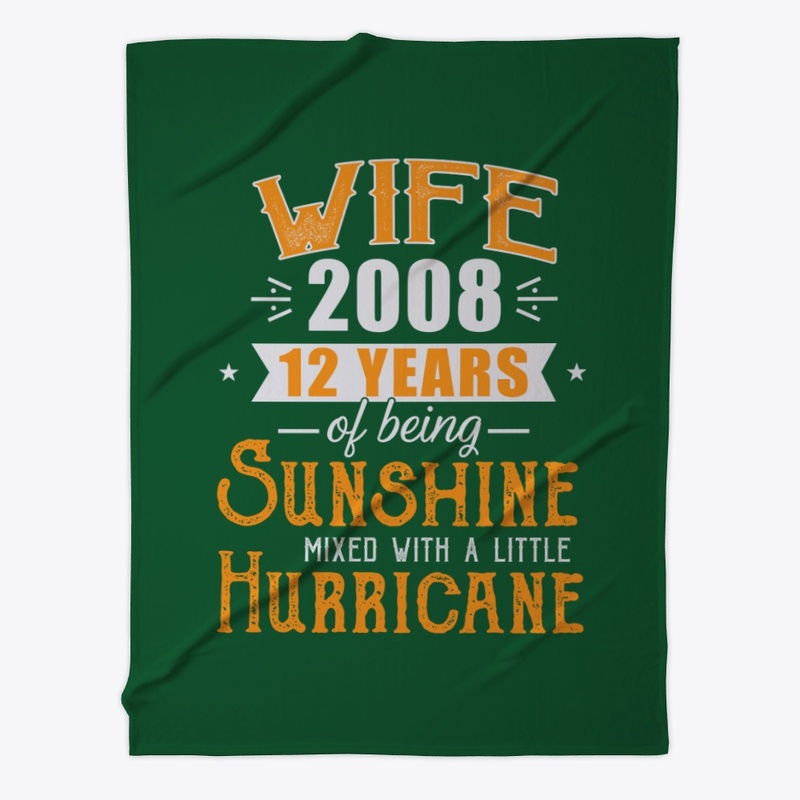 Wife Since 2008 12th Wedding Anniversary