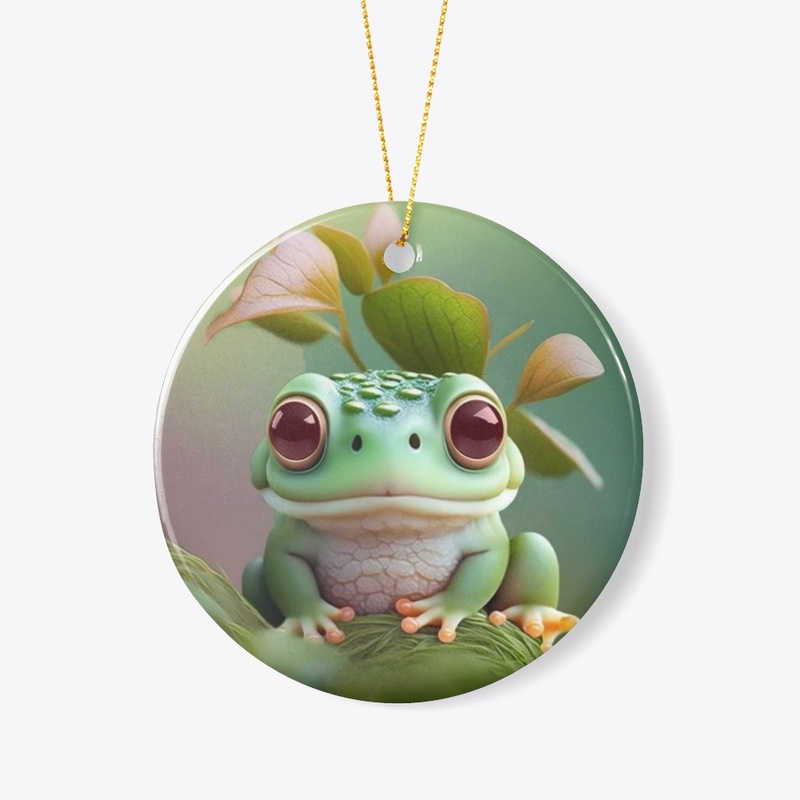 frog prints on asseccrioes&t-shirts 