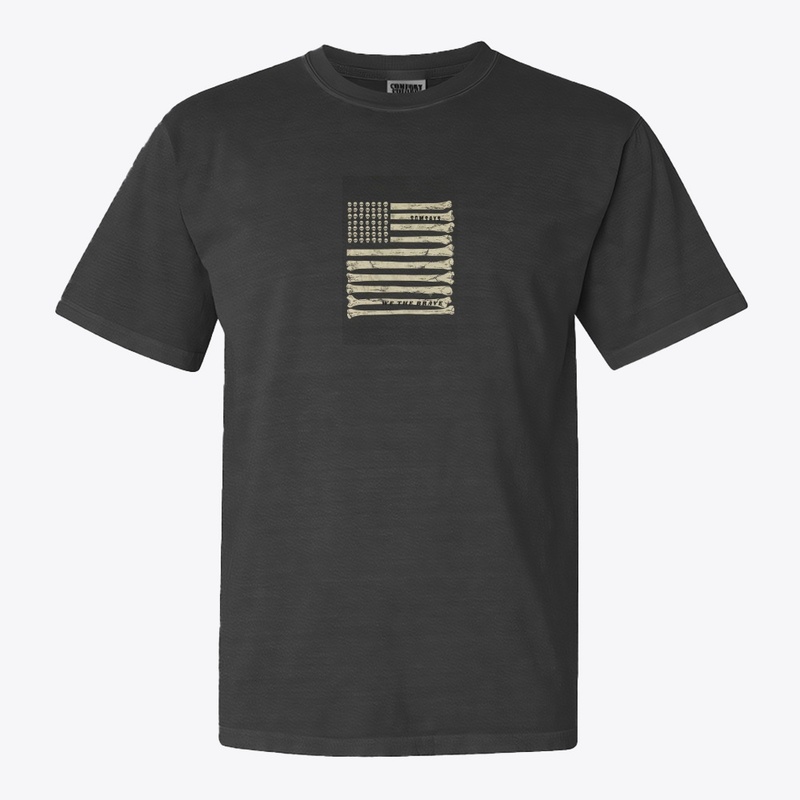 We the Brave 7653 - Comfort Colors 1717 | Classic Heavyweight T-Shirt